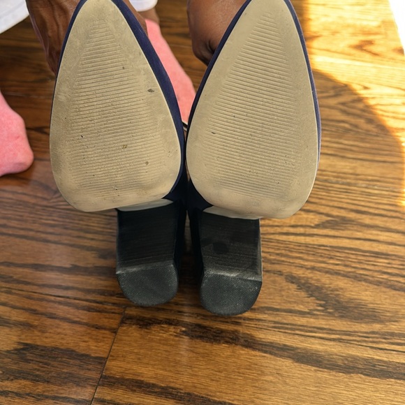 Calvin Klein purple high heeled boots - Picture 5 of 6